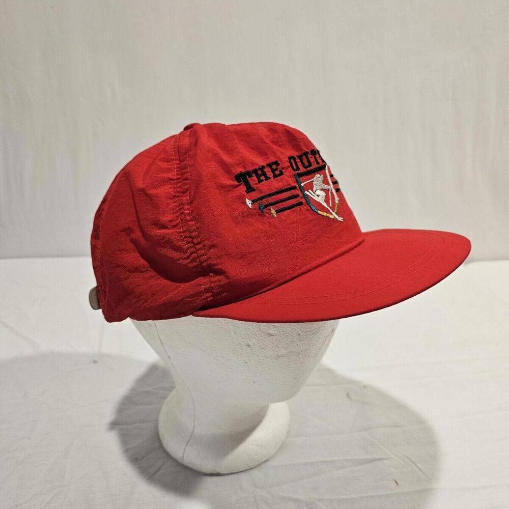 Vtg The Outback Red Hat. Vail Skiing Retro Cap CO Rockies Colorado - Picture 4 of 10